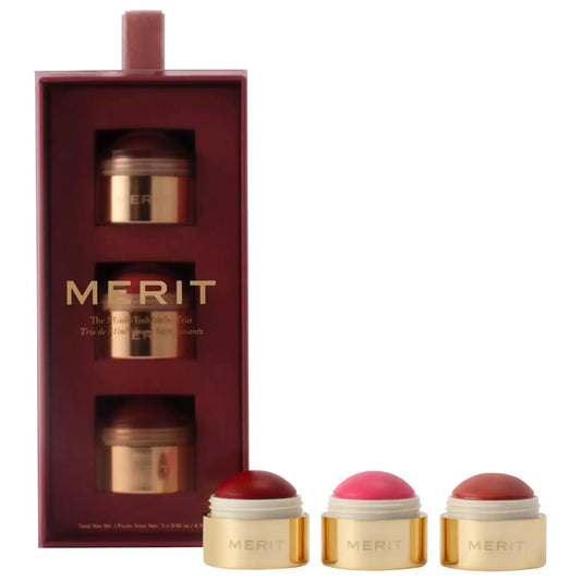 the mini flush blush balm trio