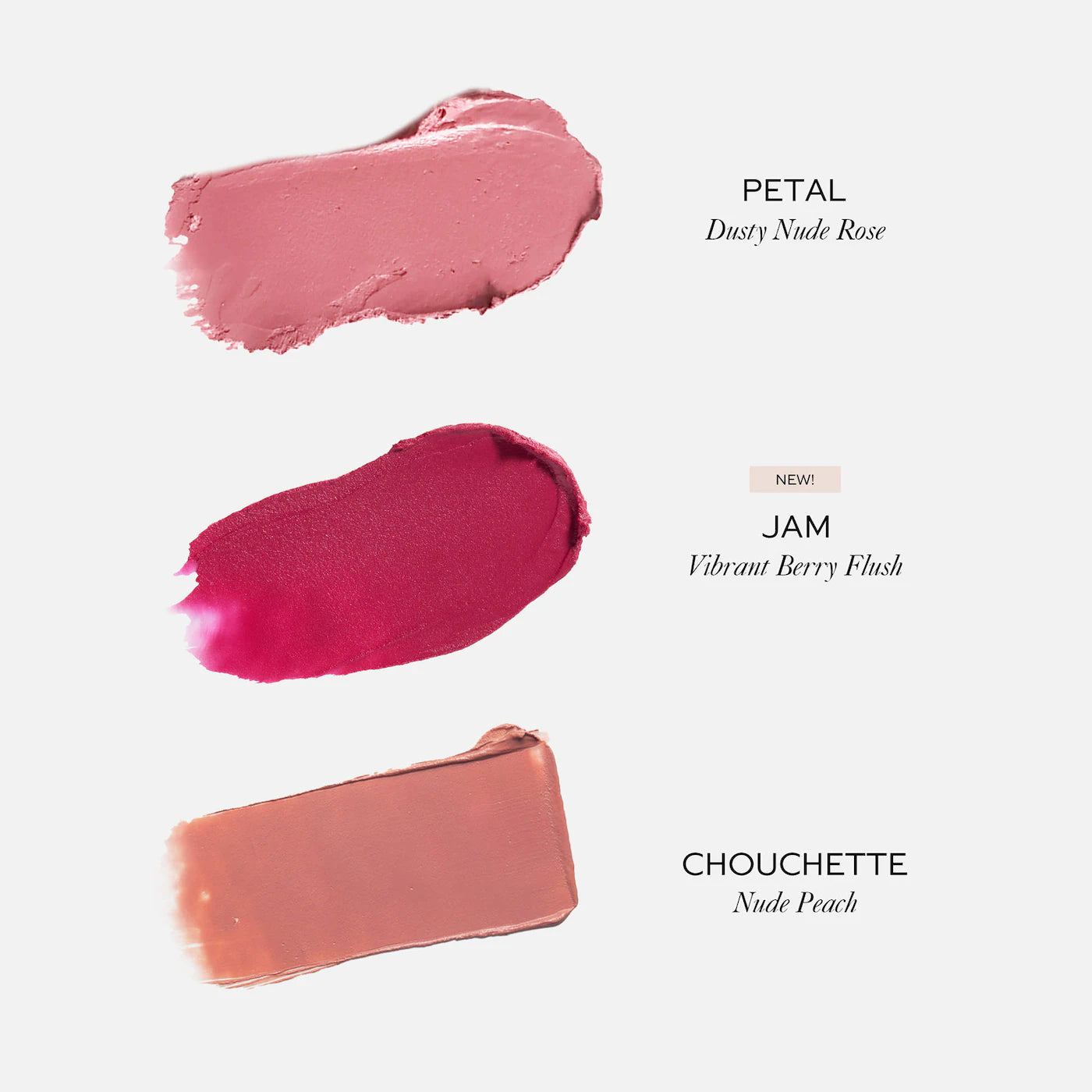 mini baby cheeks lip + cheek cream blush stick trio gift set