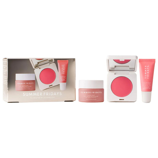 the dewy pink set