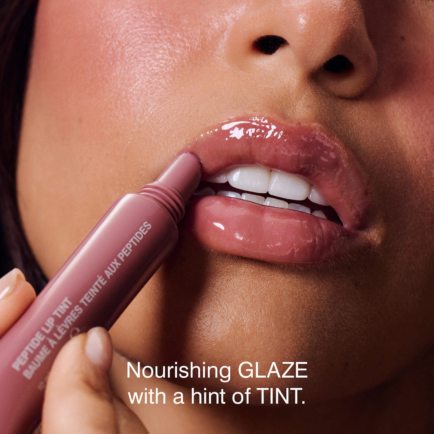 peptide lip tint nourishing glaze