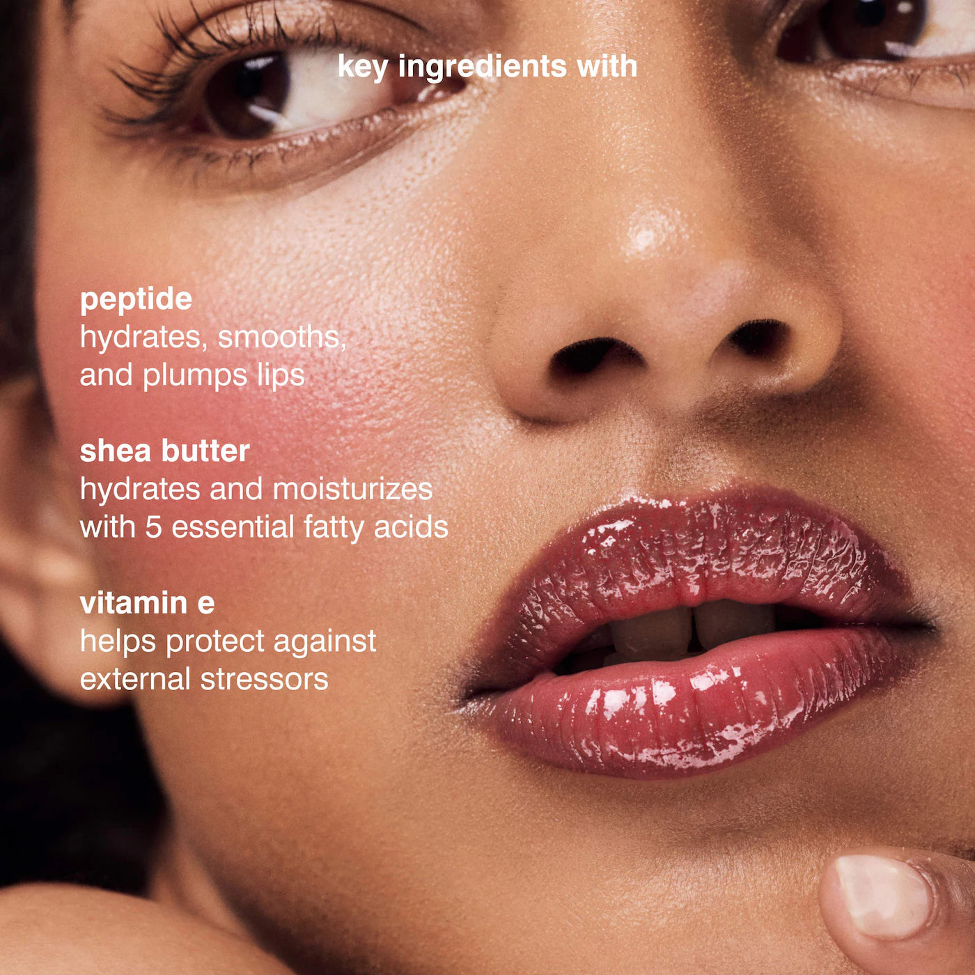 peptide lip tint nourishing glaze