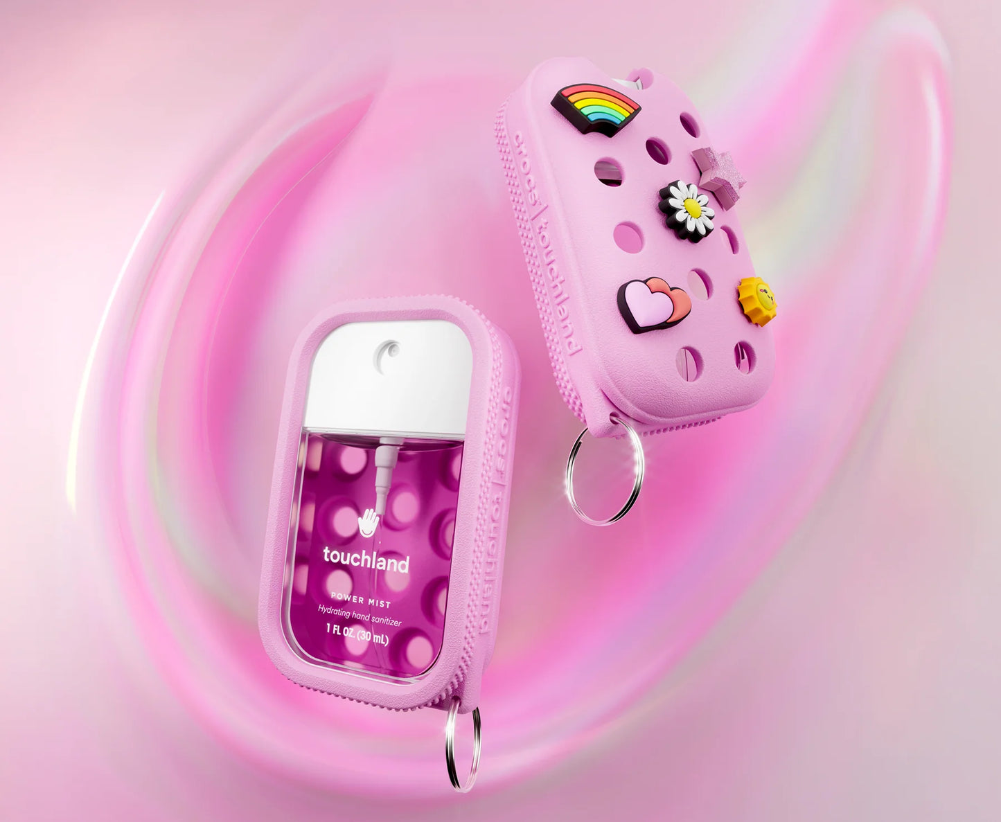 crocs x touchland hand mist case