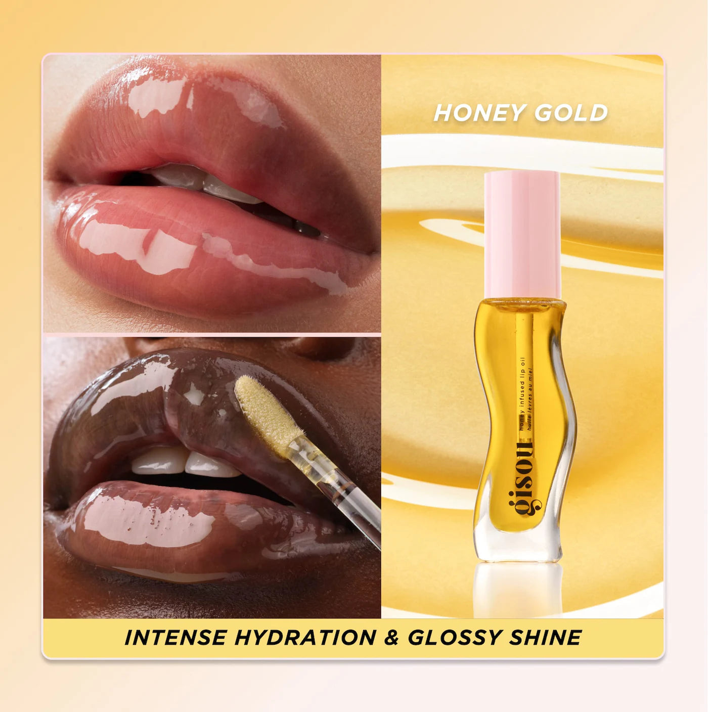 honey infused lip oil