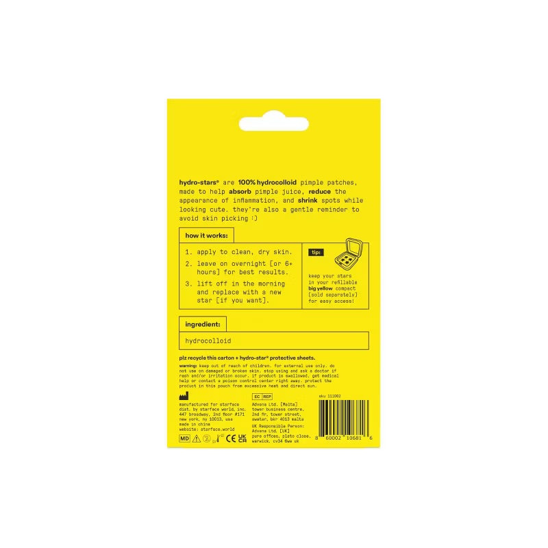 HYDRO-STAR PIMPLE PATCHES REFILL - 32CT