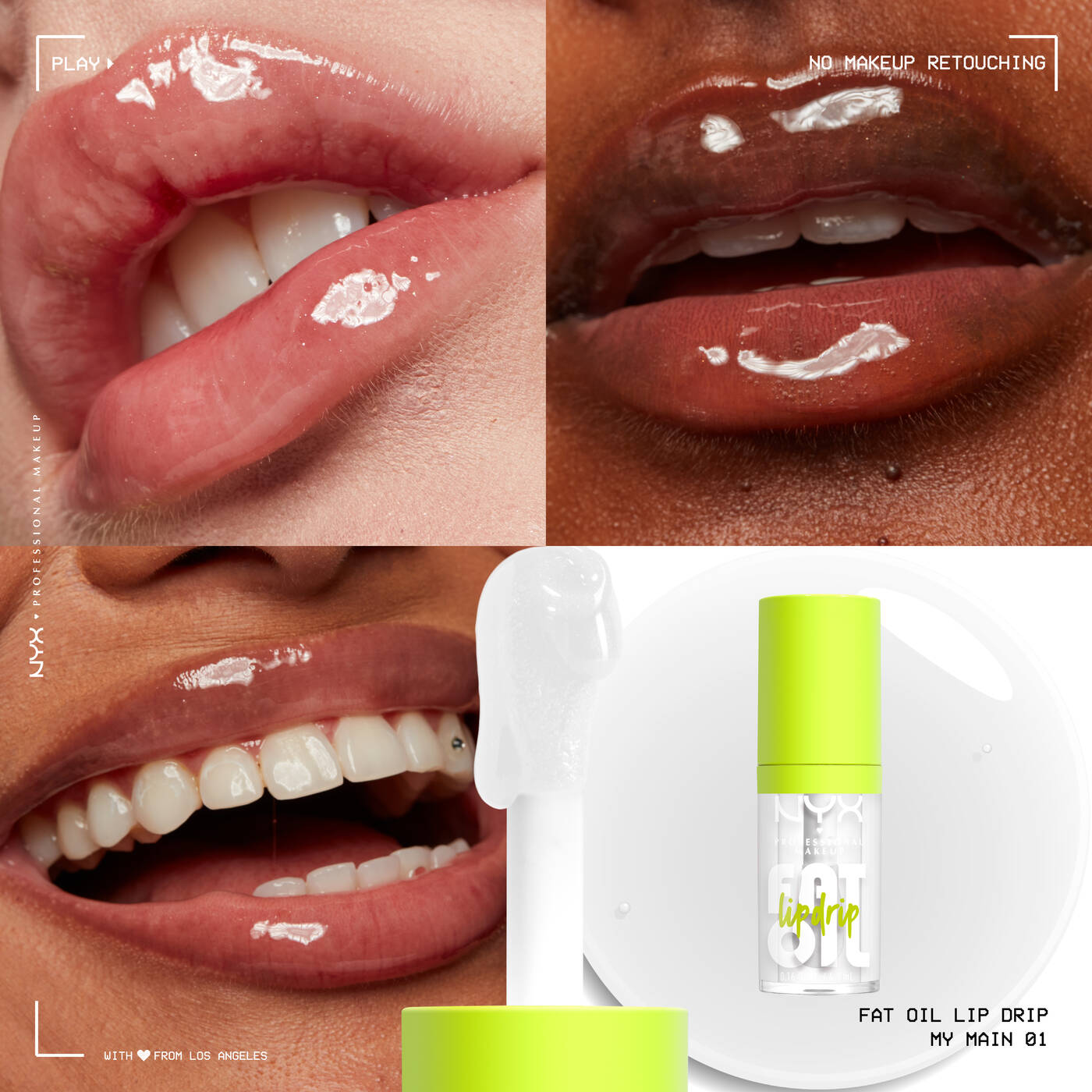 fat oil lip drip