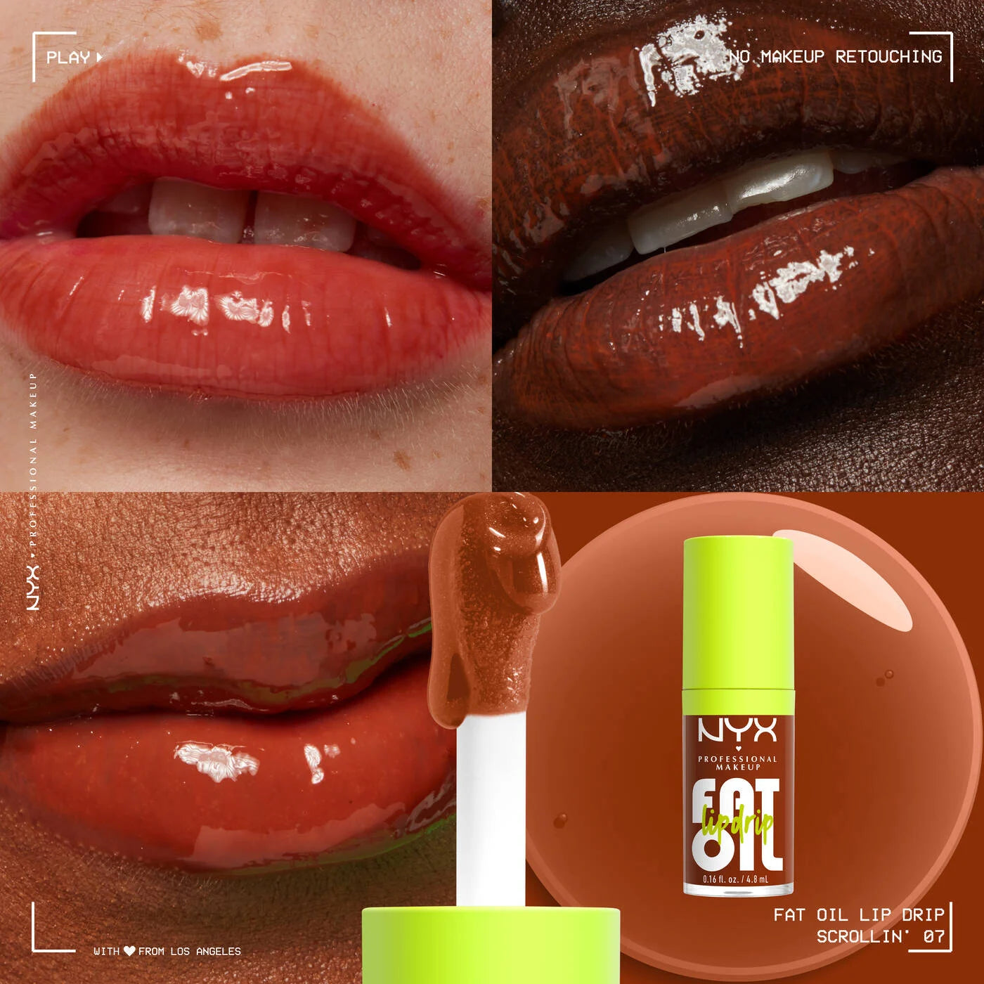 fat oil lip drip