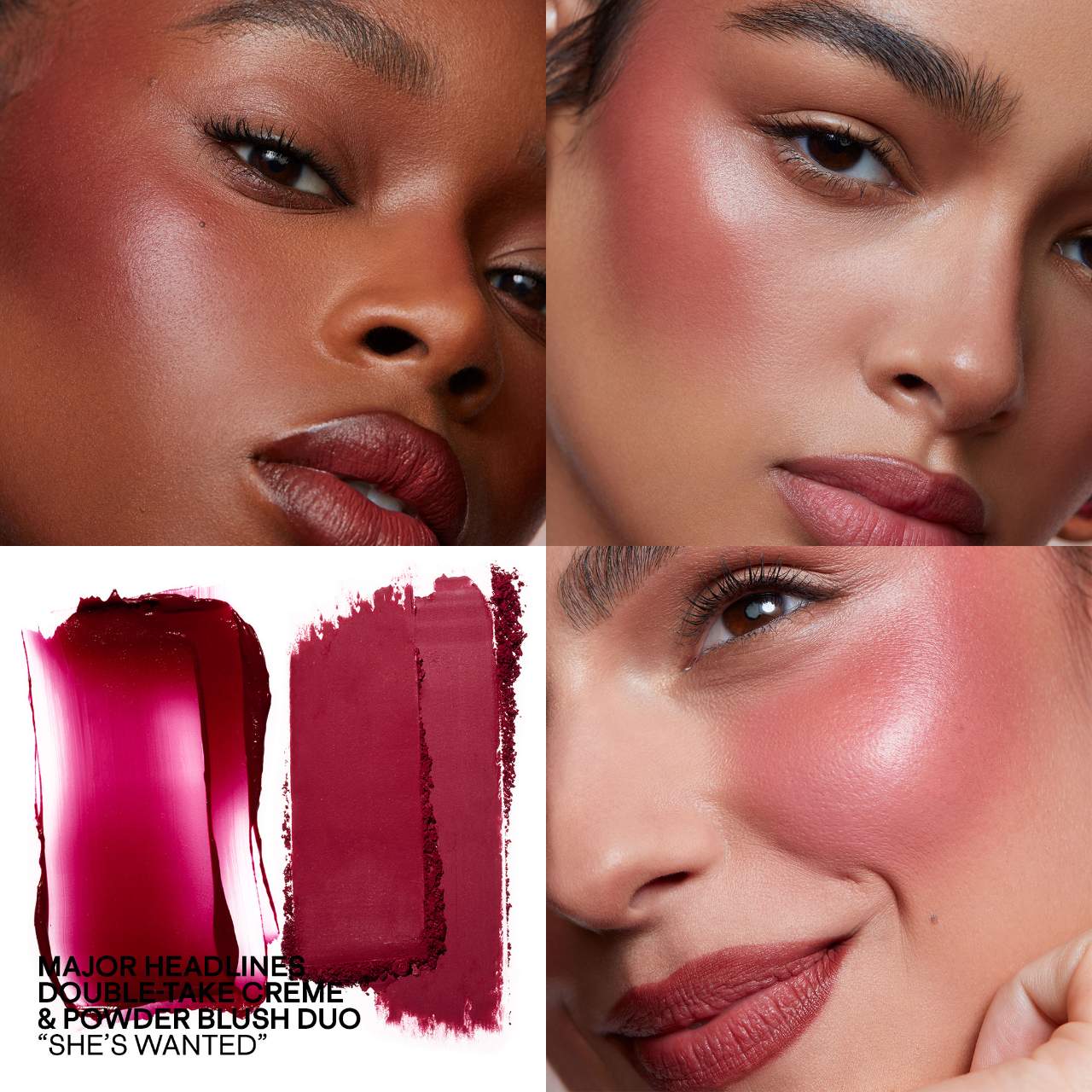 major headlines double-take crème & powder blush duo