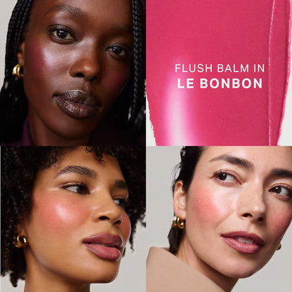 the mini flush blush balm trio