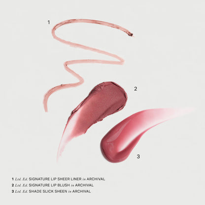 the archival lip essentials gift set