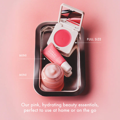 the dewy pink set