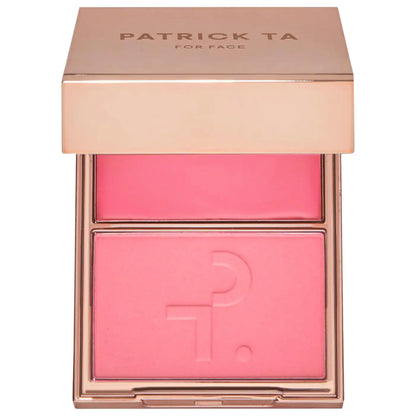 double-take crème & powder blush duo
