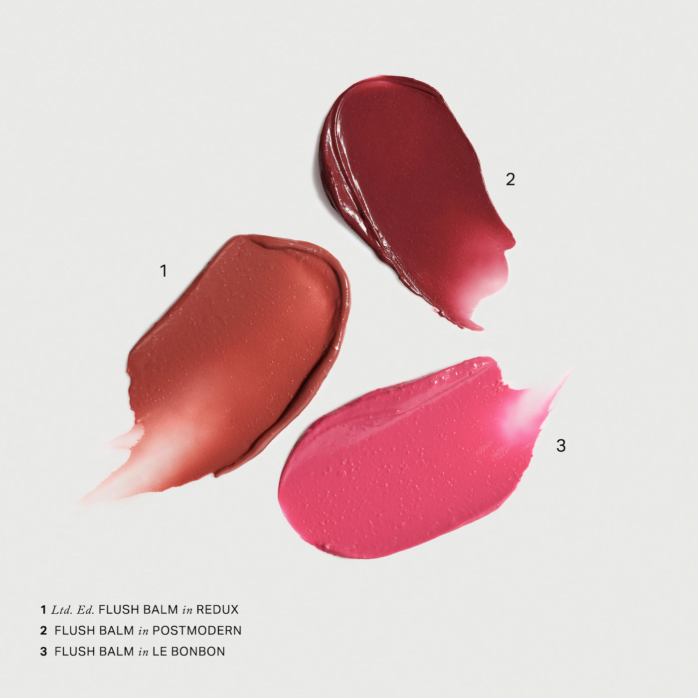 the mini flush blush balm trio