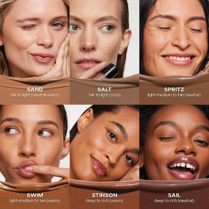 DEW BRONZE SOFT-FOCUS SCULPING LIQUID BRONZER