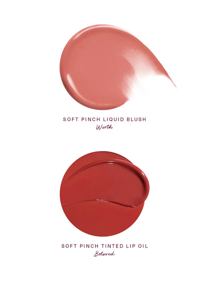 MINI SOFT PINCH LIQUID BLUSH AND LIP OIL SET