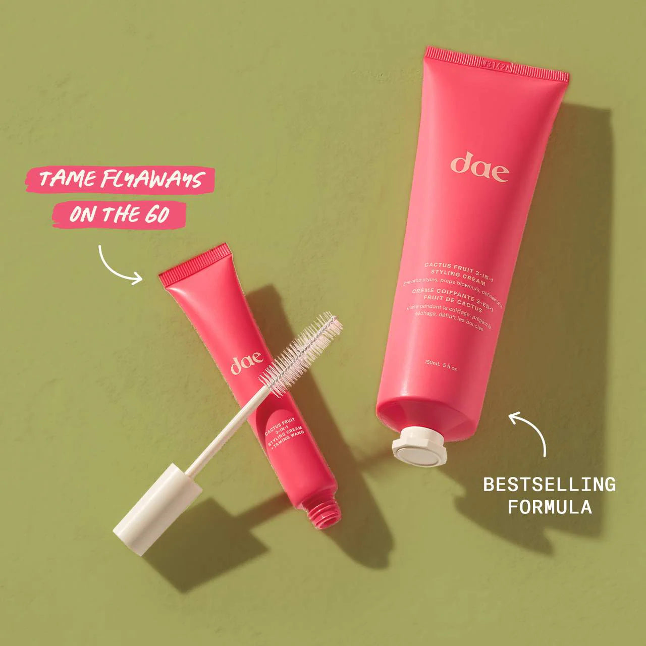 cactus fruit 3-in-1 styling cream with taming wand