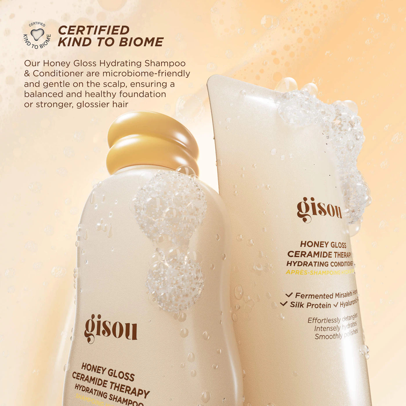 honey gloss ceramide therapy hydrating shampoo