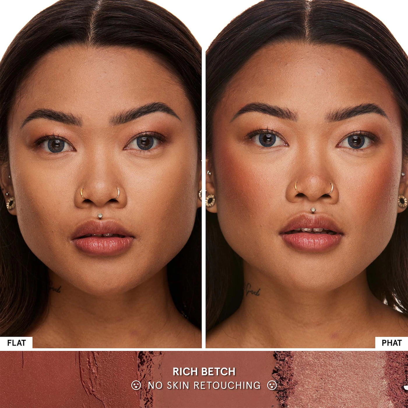 cheek clapper 3D blush trip palette