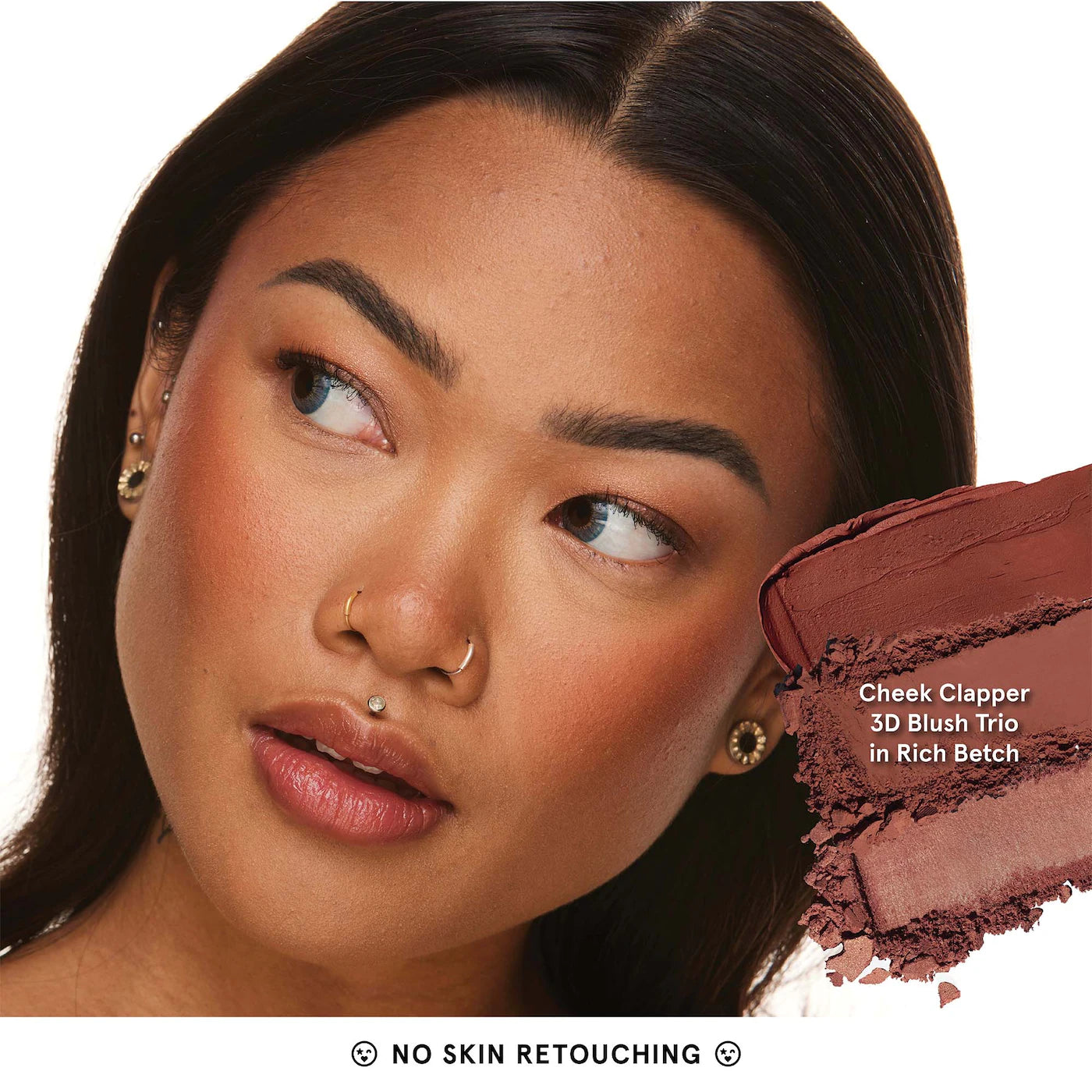 cheek clapper 3D blush trip palette