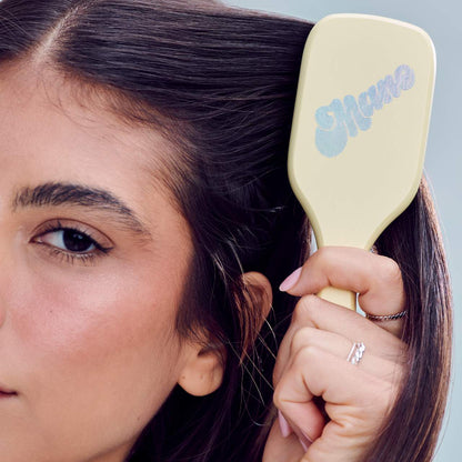 mini ready or knot hair brush