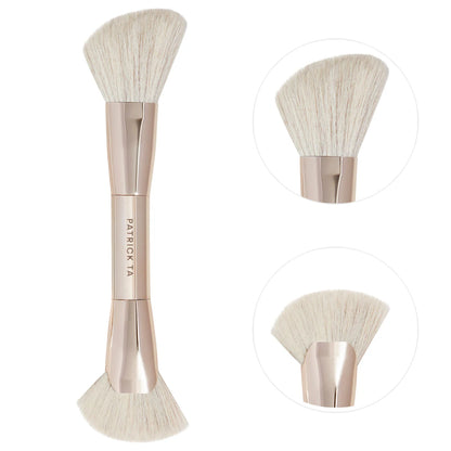 dual-ended contour brush|