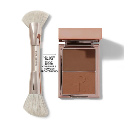 dual-ended contour brush|