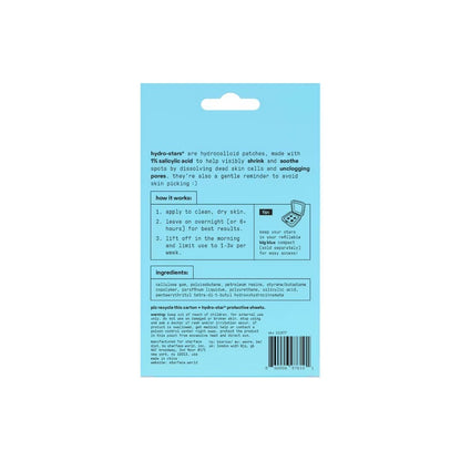 HYDRO-STAR + SALICYLIC ACID PIMPLE PATCHES - 32CT