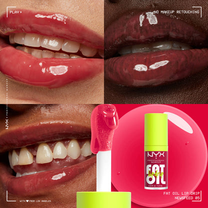 FAT OIL LIP DRIP